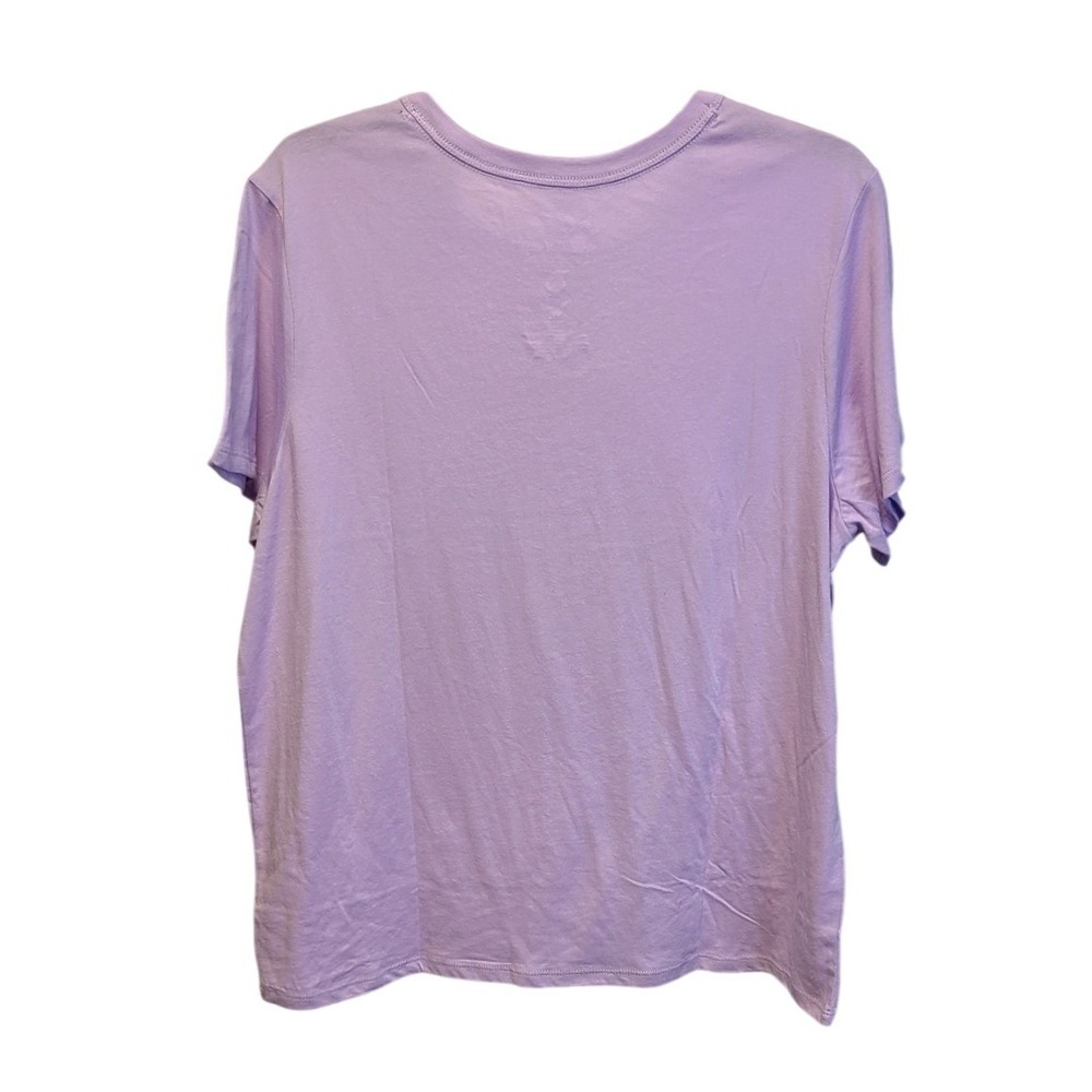 Sanrio My Melody Kuromi Graphic T-Shirt Pastel Lilac XL SIL-34452 New - Picture 2 of 3